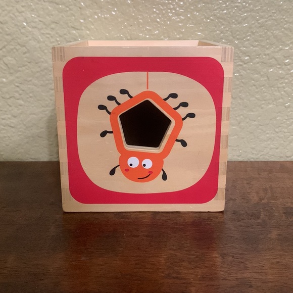 Hape 8pc Wooden Early Childhood Development Stacking Block Set - Picture 2 of 11